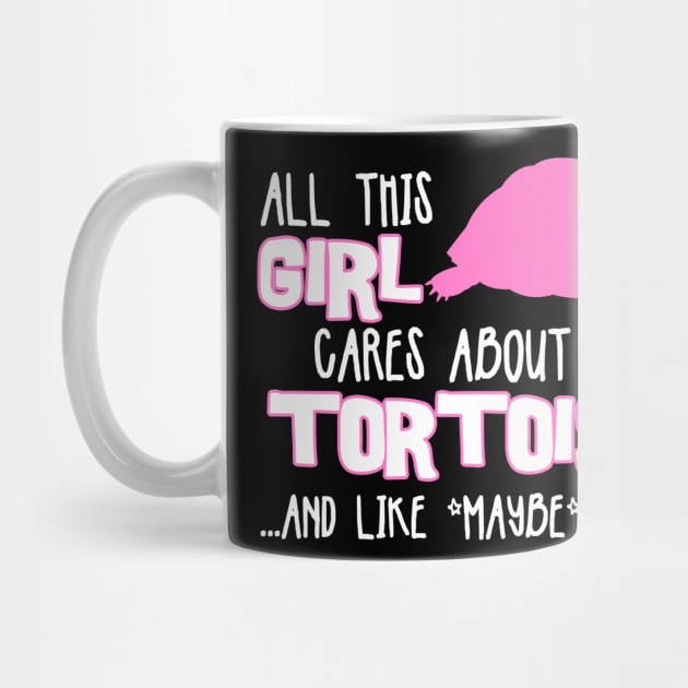 All this GIRL cares about are TORTOISES by The Lemon Stationery & Gift Co